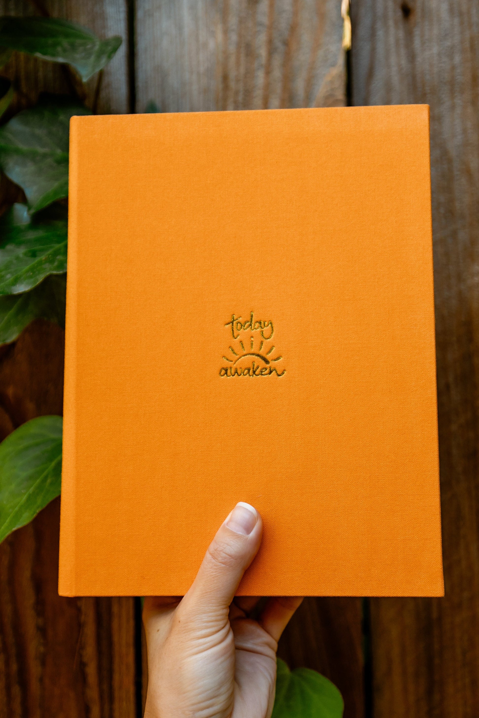 Planner in Sunrise Linen