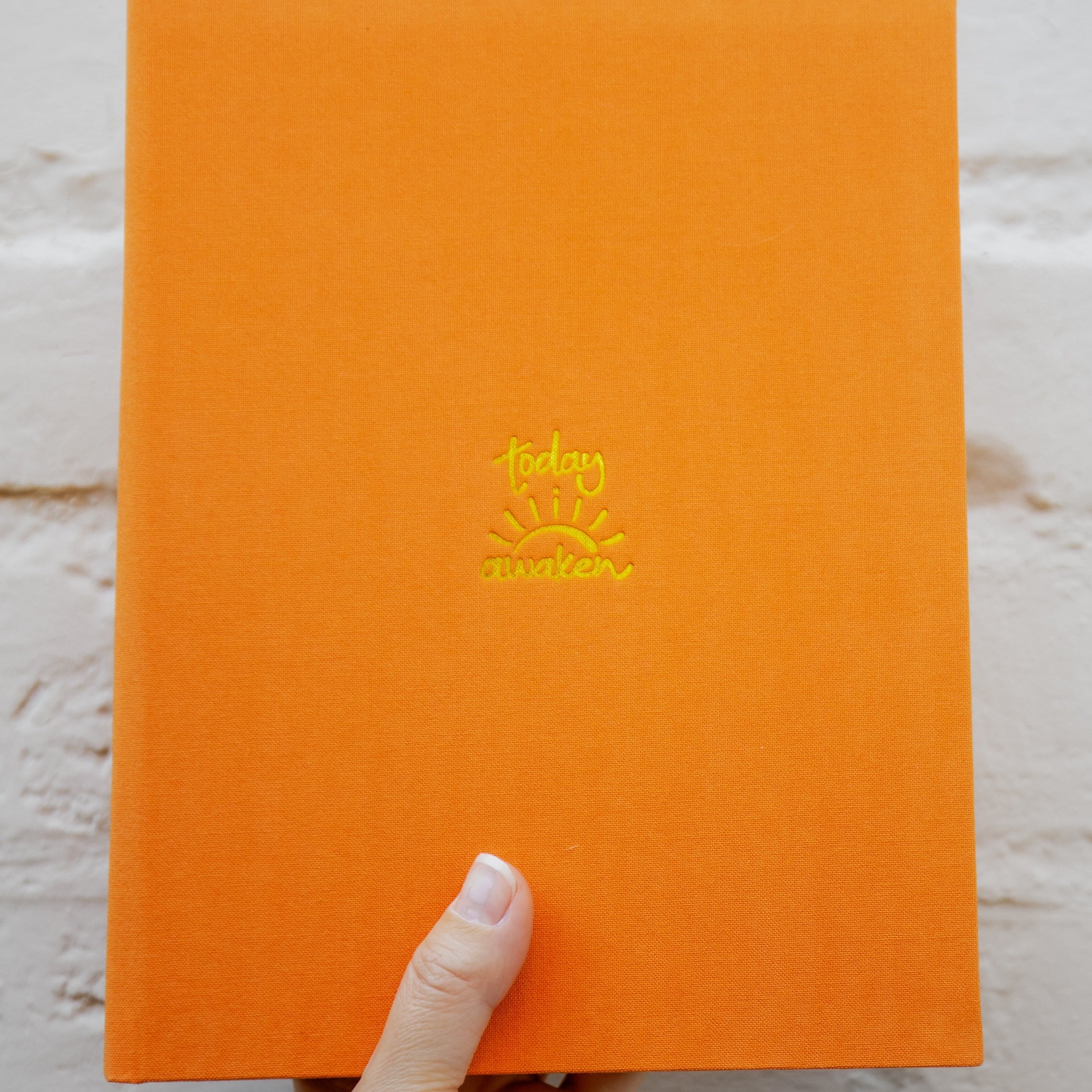 Planner in Sunrise Linen