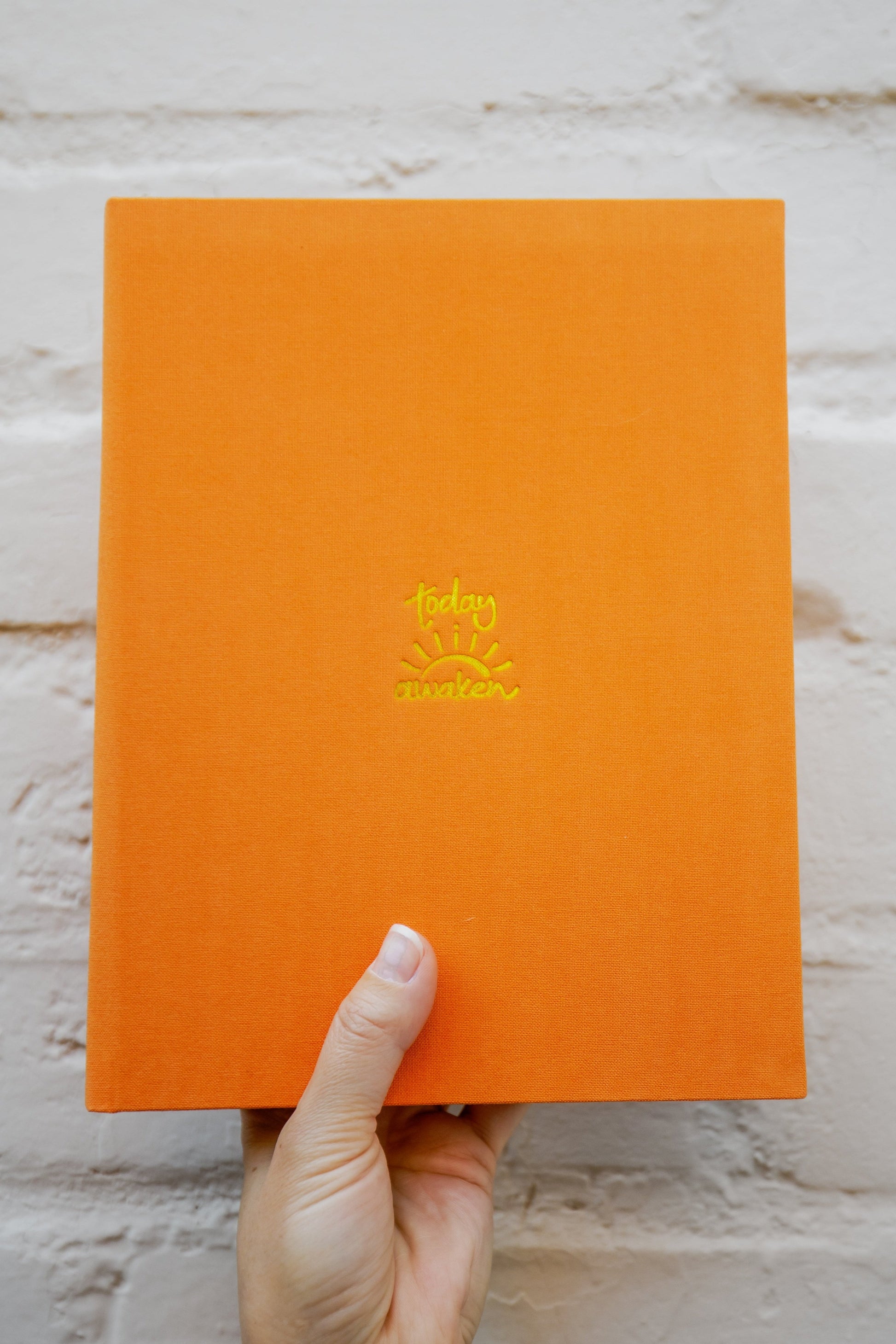 Planner in Sunrise Linen