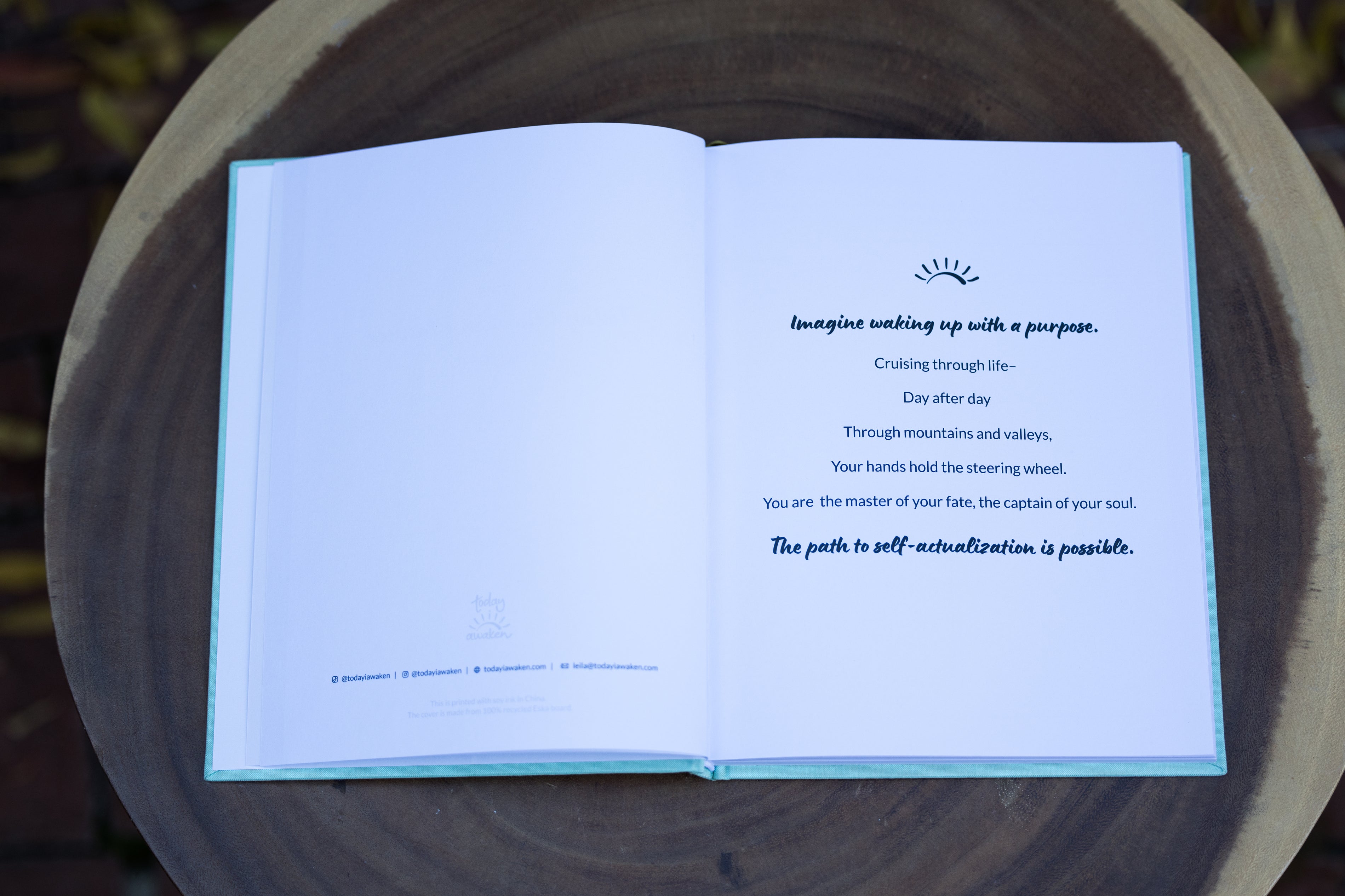 Planner in Sunrise Linen