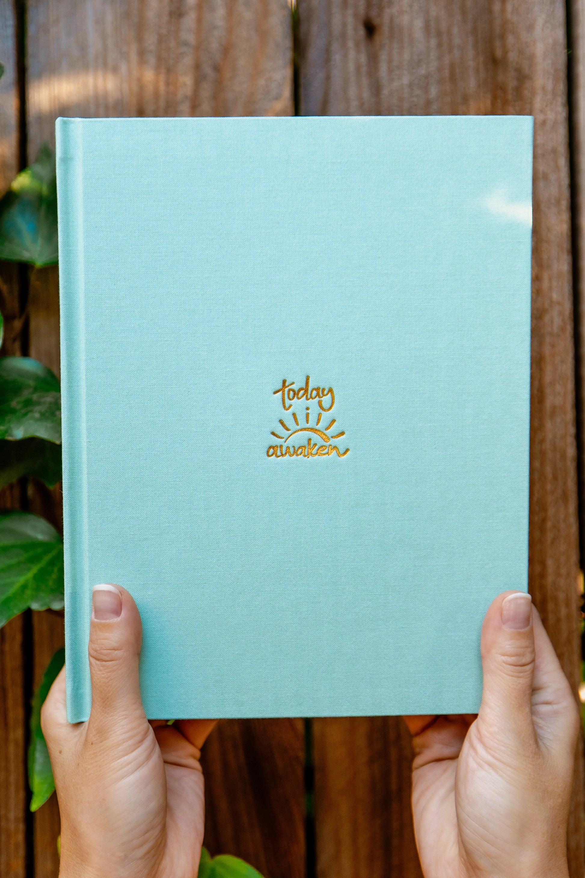 Planner in Seafoam Linen