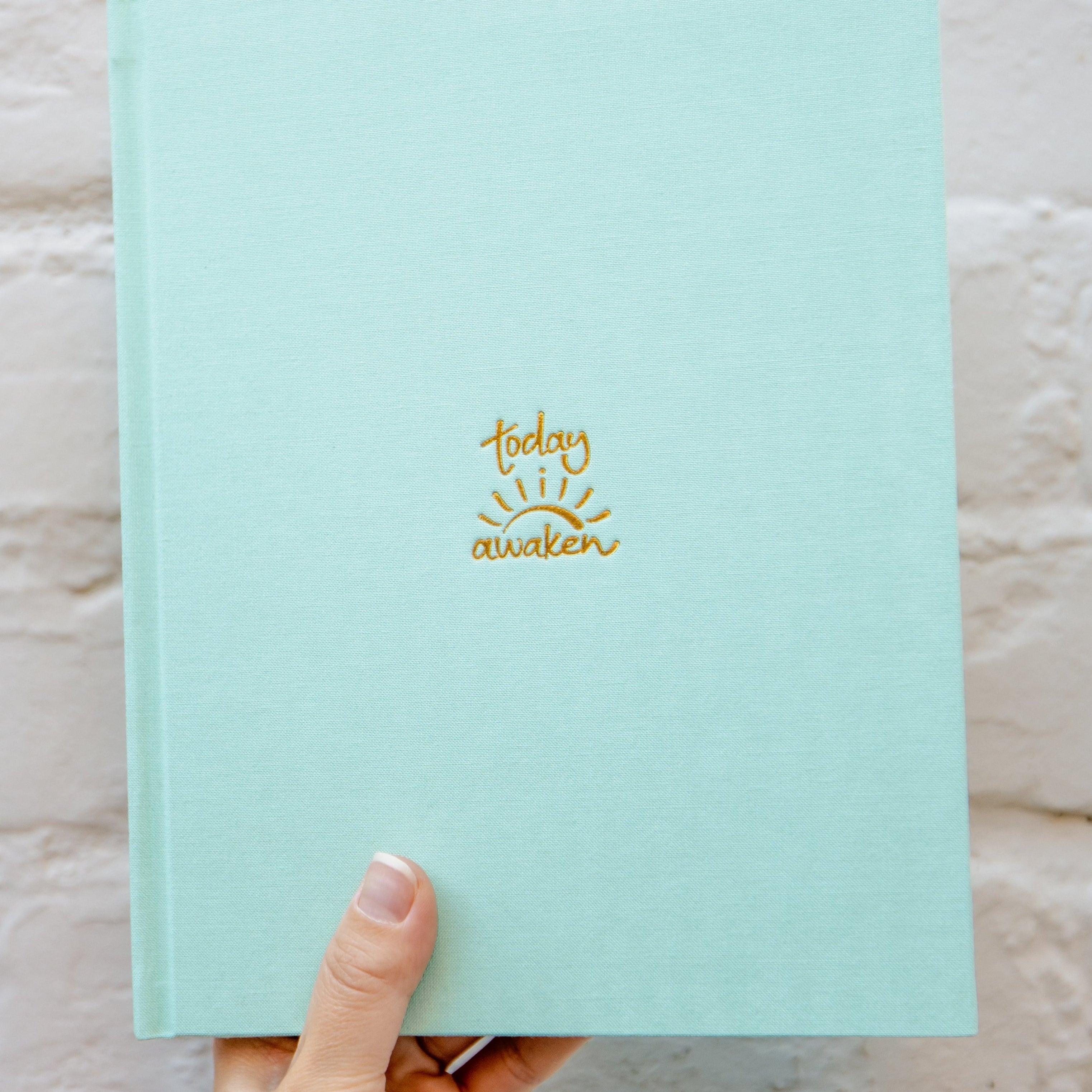 Planner in Seafoam Linen