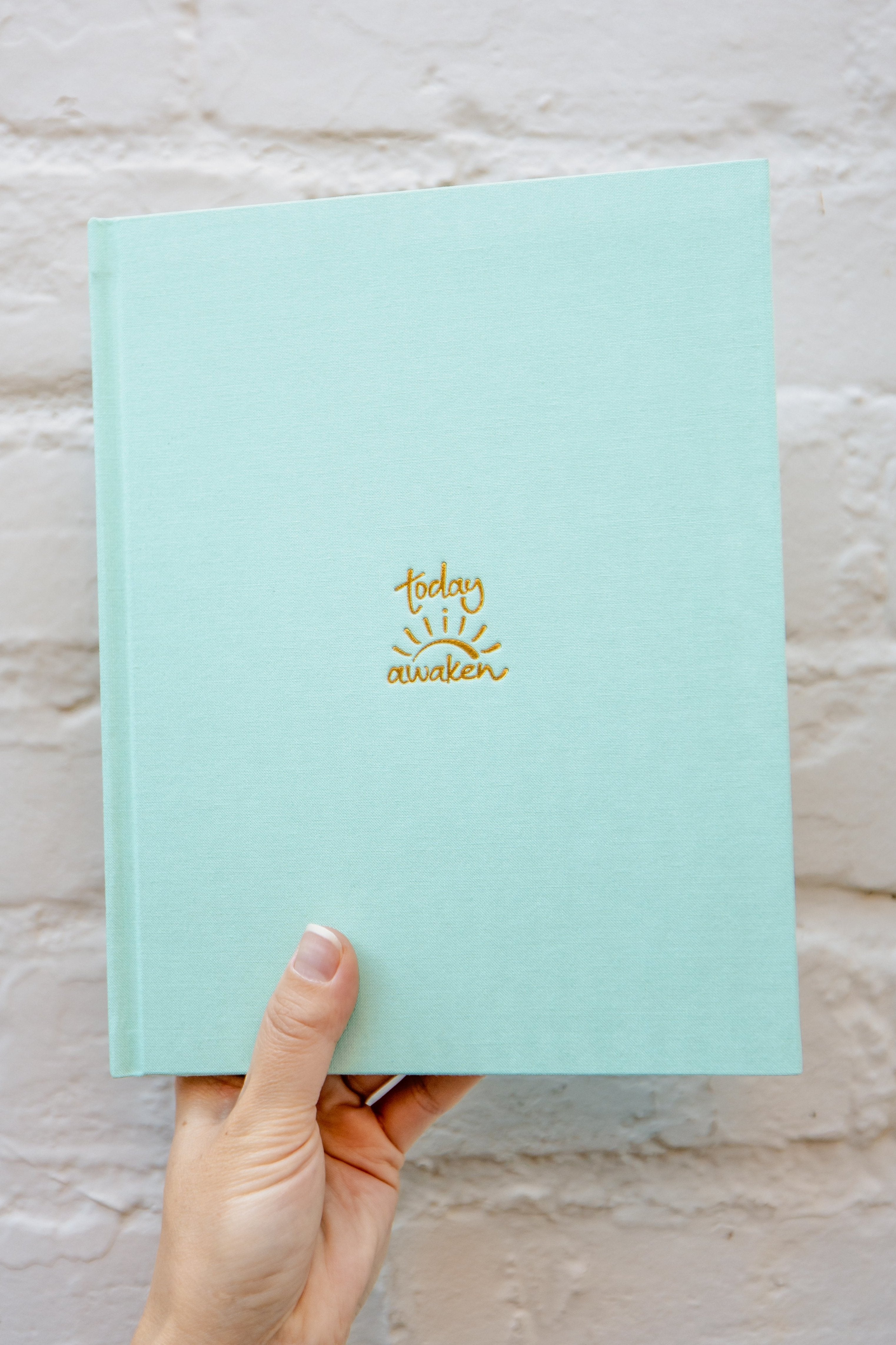 Planner in Seafoam Linen