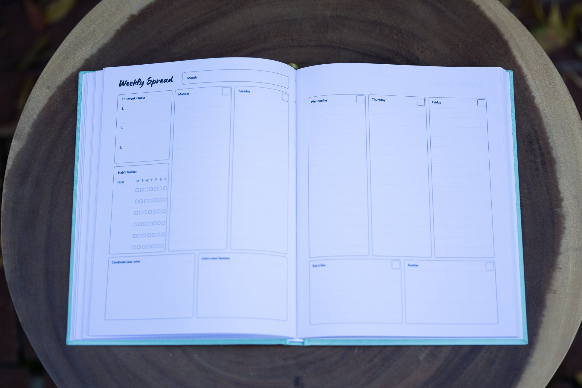 Planner in Sunrise Linen